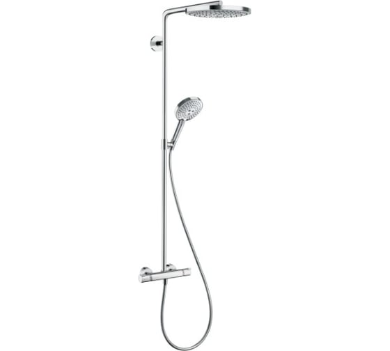 Душевая система HANSGROHE 27129000 Raindance Select Showerpipe S240 2 jet 00000031131 1
