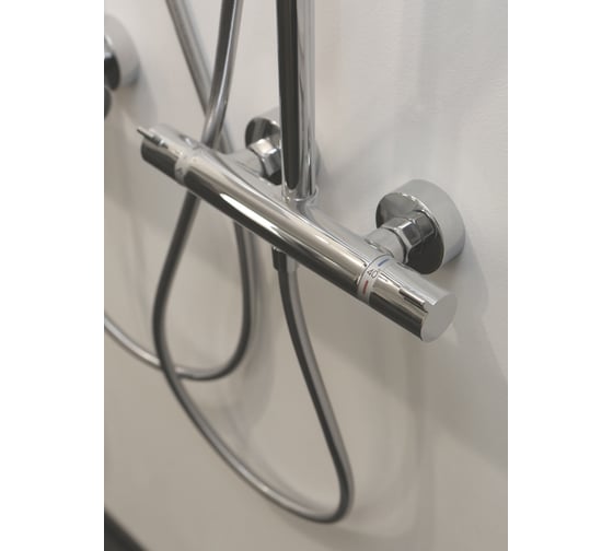 Душевая система HANSGROHE 27129000 Raindance Select Showerpipe S240 2 jet 00000031131
