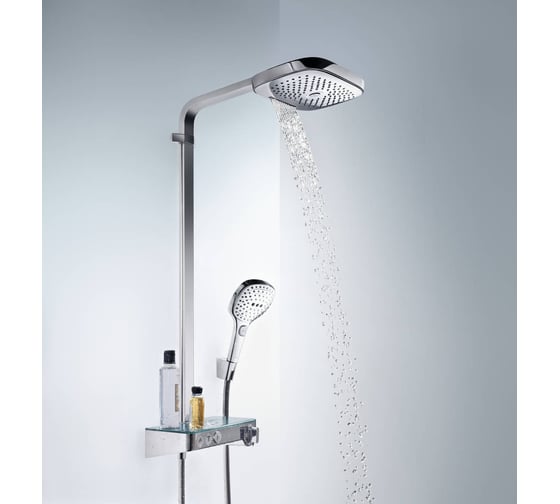 Душевая система HANSGROHE 27127000 Raindance Select Showerpipe E300 3 jet 00000031156