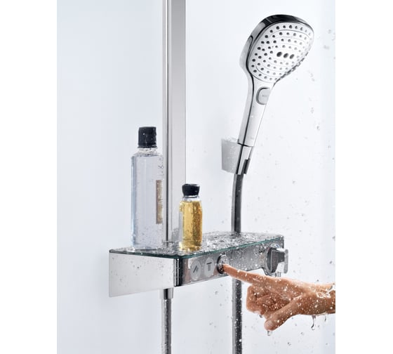 Душевая система HANSGROHE 27127000 Raindance Select Showerpipe E300 3 jet 00000031156