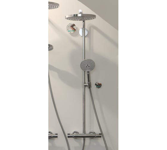 Душевая система HANSGROHE 27133400 Raindance Select Showerpipe S300 2 jet 00000031158
