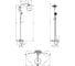 Душевая система HANSGROHE 27223000 Croma 220 Showerpipe 00000024884 6