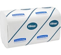 Полотенце бумажное KIMBERLY-CLARK PROF листовое, 3-слоя, 215x318 мм, 96 лист/пачке, v-сложения белое, "kleenex" 1/15 KC-6710