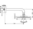 Верхний душ HANSGROHE 27471000 Raindance 180 00000007761 2