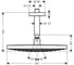 Верхний душ HANSGROHE 27337000 Raindance Select S 300 2jet 00000031133 2