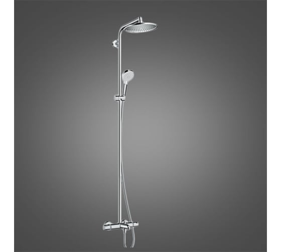 Душевая система HANSGROHE 27320000 Crometta S 240 1jet Showerpipe 00000048513