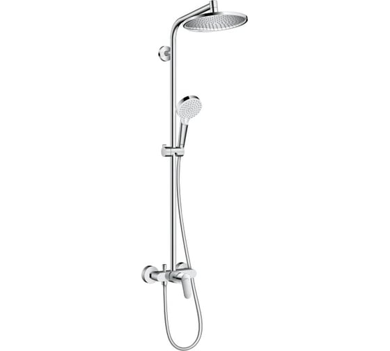 Душевая система HANSGROHE 27269000 Crometta S 240 1jet Showerpipe Ecosmart 00000048511 1