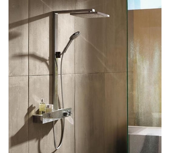Душевая система HANSGROHE 27361000 Raindance Showerpipe E300 1 jet ST 00000057431