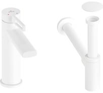 Смеситель для раковины в ванную комнату Wellsee ONCE! and forever в наборе 3 в 1 201000030
