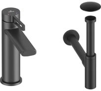 Смеситель для раковины в ванную комнату Wellsee ONCE! and forever в наборе 3 в 1 201000087