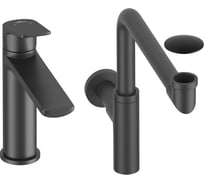 Смеситель для раковины в ванную комнату Wellsee ICON! for life в наборе 3 в 1 201000102