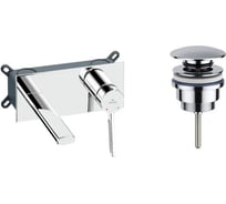 Встраиваемый смеситель для раковины Wellsee ONCE! and forever в наборе 3 в 1 201000446