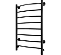 Электрический полотенцесушитель Aris ребро, 500x800, черный, 8 перекладин ПСК-10-53ч