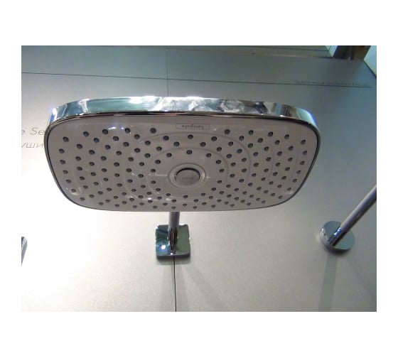 Верхний душ HANSGROHE 27385400 Raindance Select Е300 2jet с держателем 390мм 00000029678