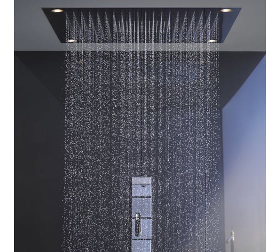 Верхний душ HANSGROHE 28418000 Raindance Rainmaker 680х460 подсветка 00000008003
