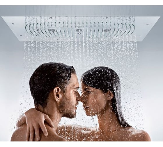 Верхний душ HANSGROHE 28418000 Raindance Rainmaker 680х460 подсветка 00000008003