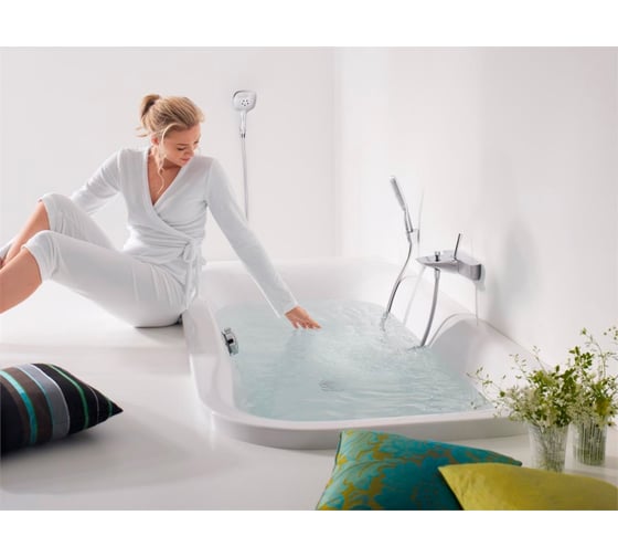 Ручной душ HANSGROHE 28558000 PuraVida 120 Baton 1 iet00000008090