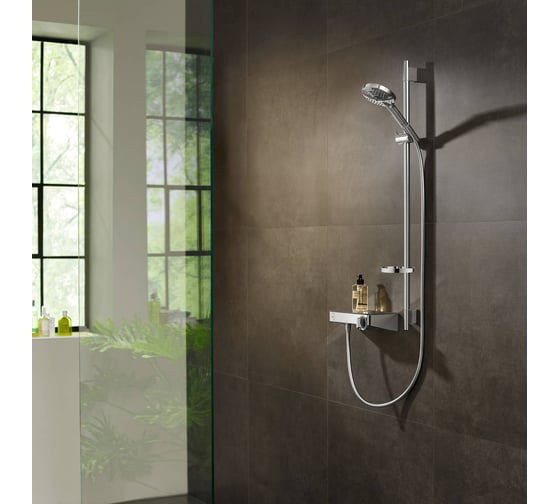 Душевой гарнитур HANSGROHE 27667000 Raindance Select S 120 3iet PowderRain Unica Puro 00000061290