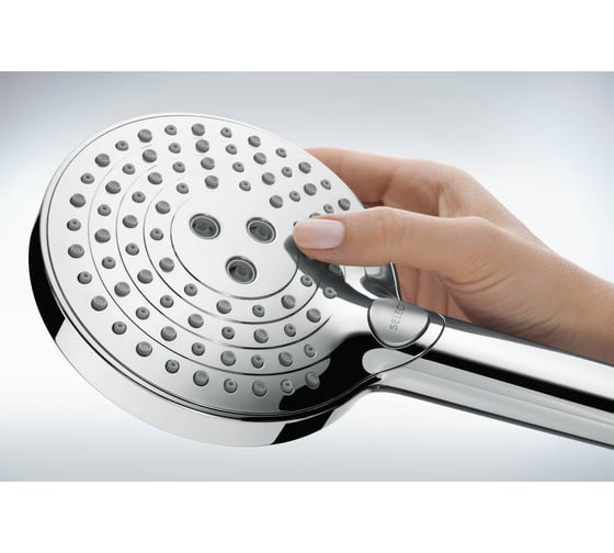 Душевой гарнитур HANSGROHE 27667000 Raindance Select S 120 3iet PowderRain Unica Puro 00000061290