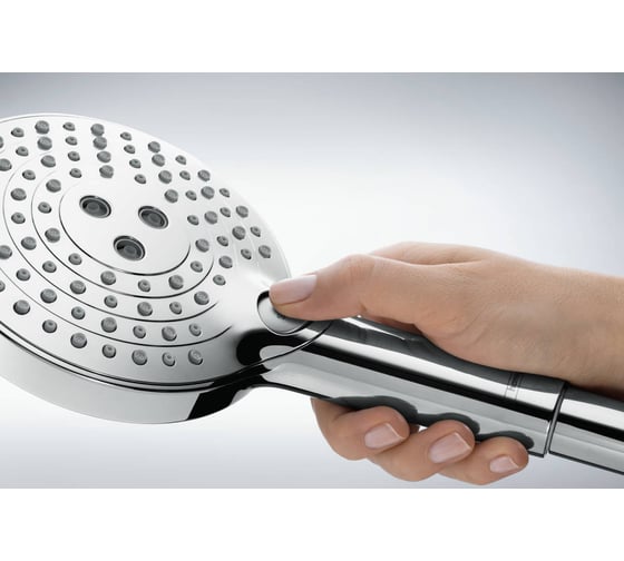 Душевой гарнитур HANSGROHE 27667000 Raindance Select S 120 3iet PowderRain Unica Puro 00000061290