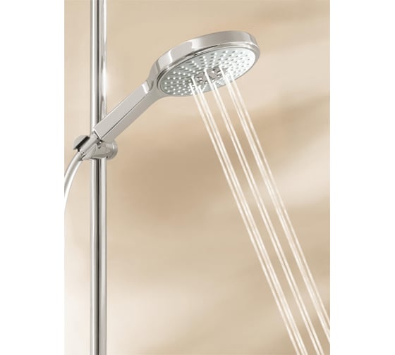 Душевой набор HANSGROHE 27668000 Raindance Select S 120 3iet Porter PowderRain 00000061293