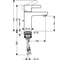 Смеситель для раковины HANSGROHE 31060000 Metris S 00000008138 11