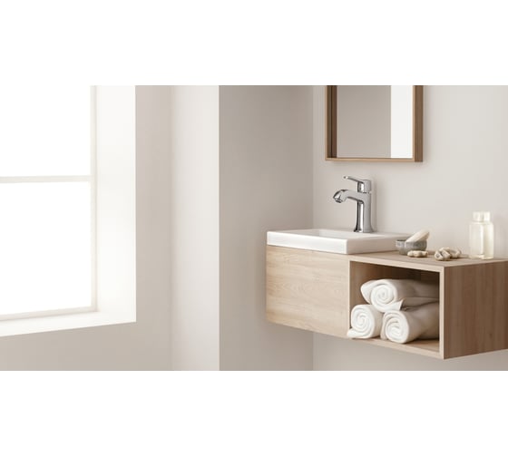 Смеситель для раковины HANSGROHE 31075000 Metris Classic 00000008147