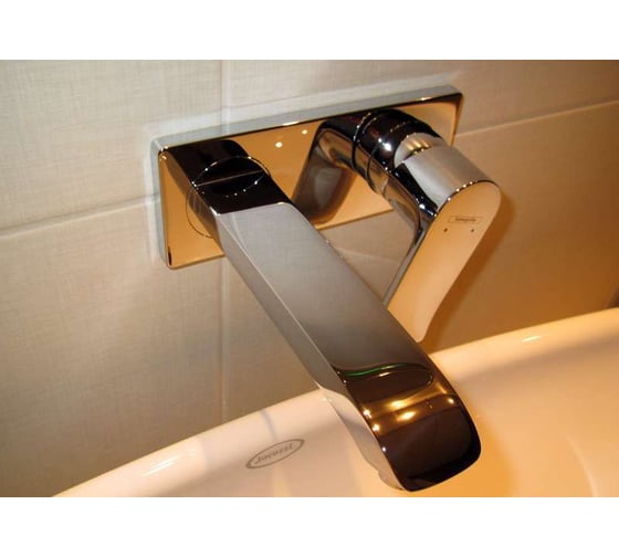 Смеситель для раковины HANSGROHE 31086000 Metris внешняя часть 00000008160