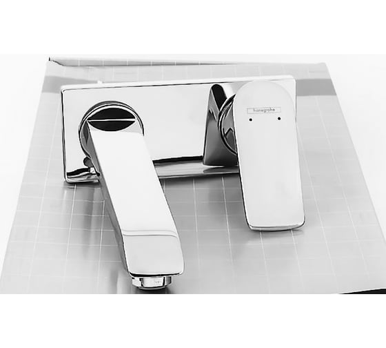 Смеситель для раковины HANSGROHE 31085000 Metris внешняя часть 00000008159