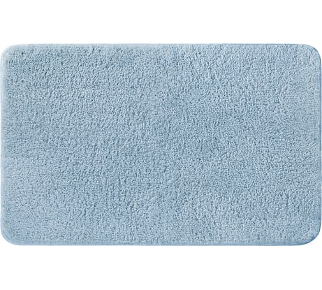 Коврик для ванной комнаты IDDIS 50x80, микрофибра, синий BSQS03Mi12
