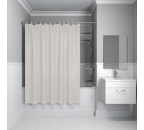 Штора для ванной IDDIS 200x240 см, Полиэстер, бежевый BL02P24i11