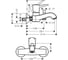 Смеситель для ванны HANSGROHE 31340000 Metropol Classic 00000050943 2