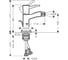 Смеситель для биде HANSGROHE 31320000 Metropol Classic 00000050942 2