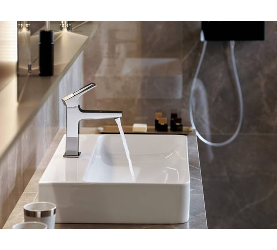 Смеситель для раковины 110 push-open HANSGROHE 74507000 Metropol 00000055877