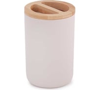 Подставка для зубных щеток ЗПИ «Альтернатива» "Бамбук" бежевый М8056