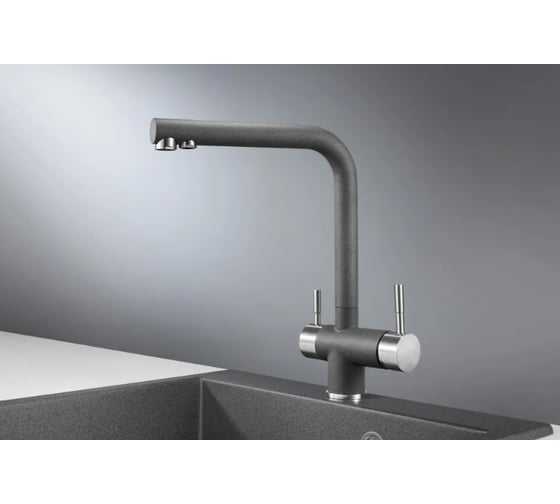 Смеситель KUPPERSBERG NERO DARK ROCK 6760