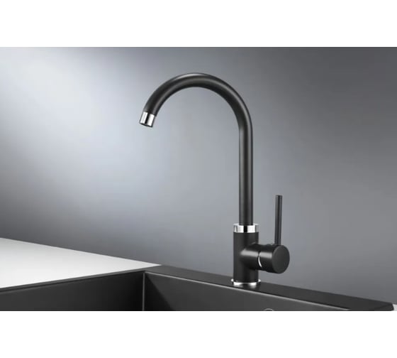 Смеситель KUPPERSBERG RIAKI DEEP BLACK 6774