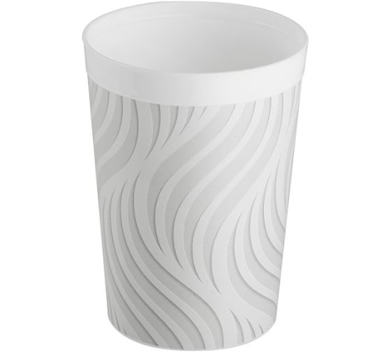 Стакан без разделителя Полимербыт BREEZE wave 431490100
