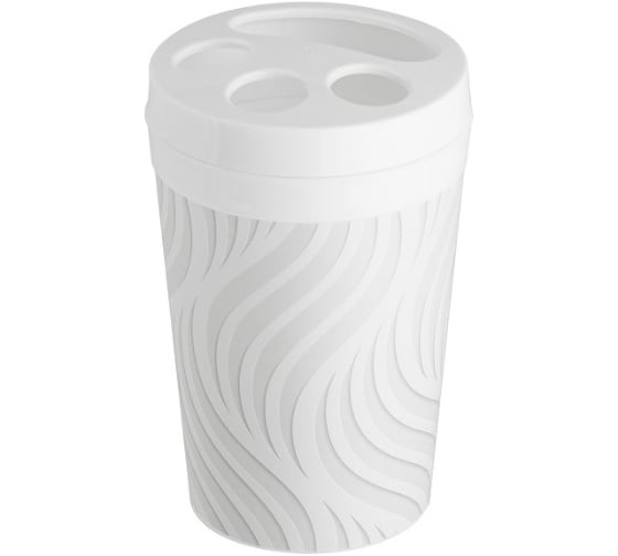 Стакан для зубных щеток Полимербыт BREEZE wave 432690000 1