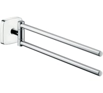Двойной полотенцедержатель HANSGROHE 41512000 PuraVida 00000008480