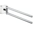 Двойной полотенцедержатель HANSGROHE 41512000 PuraVida 00000008480 1