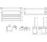 Набор аксессуаров HANSGROHE 41728000 Set Logis Universal 5 в 1 00000068512 7