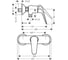 Смеситель для душа HANSGROHE 71060000 Novus 00000057787 6