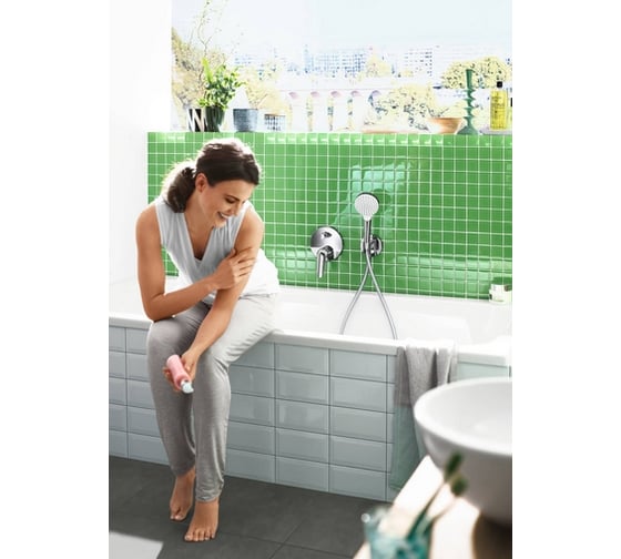 Смеситель для ванны, внешняя часть HANSGROHE 71045000 Novus 00000057786