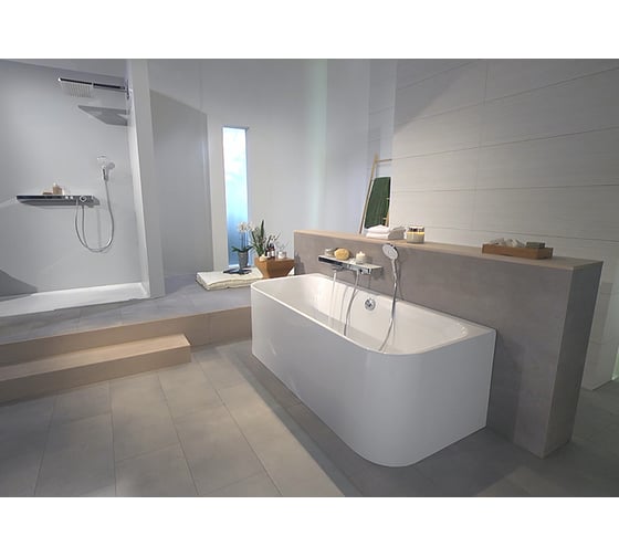 Термостатический смеситель для ванны HANSGROHE 13183400 ShowerTabletSelect 700 00000044001
