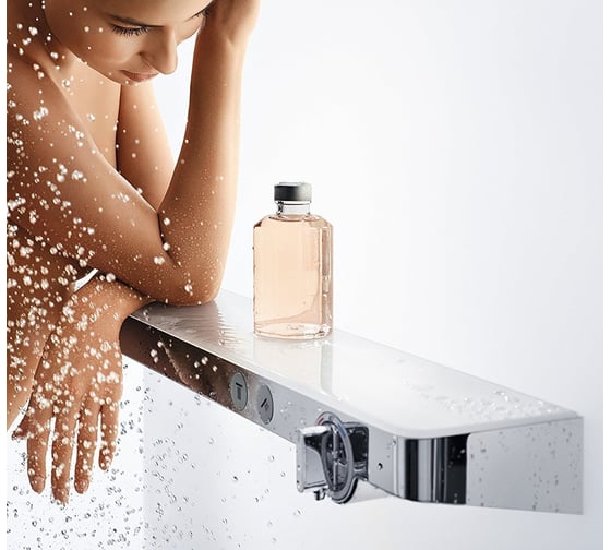 Термостатический смеситель для душа HANSGROHE 13184000 ShowerTabletSelect 700 хром 00000044007