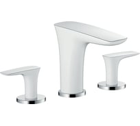 Смеситель для раковины HANSGROHE 15073400 PuraVida на 3 отверстия 00000007451