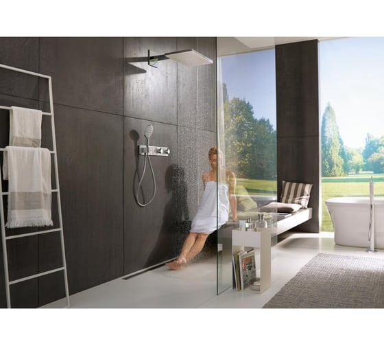 Термостатический смеситель для душа HANSGROHE 15356400 RainSelect 00000057318