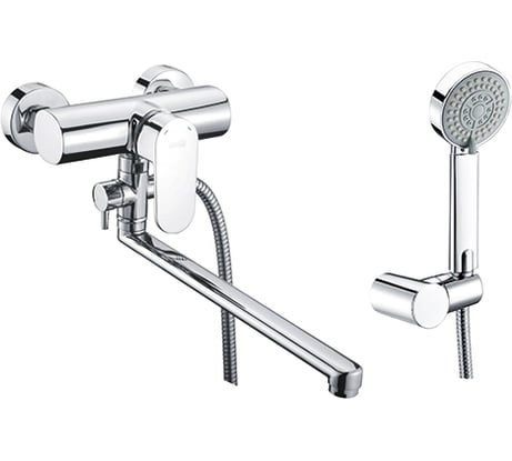 Смеситель для ванны WasserKRAFT Donau с длинным изливом 5302L