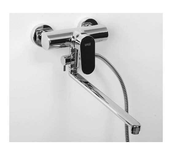 Смеситель для ванны WasserKRAFT Donau с длинным изливом 5302L